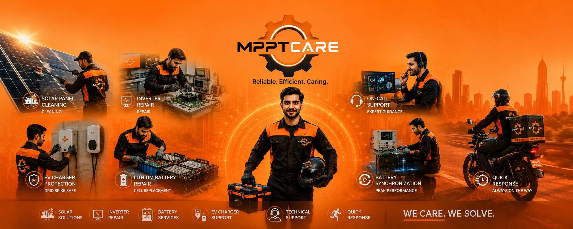 MPPT Care after-sale solar services overview